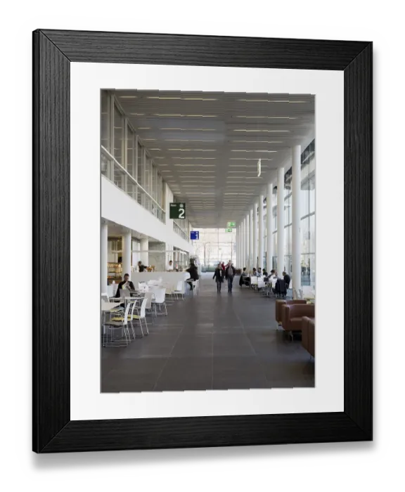 Framed Print : Dusseldorf, Heinrich Heine University