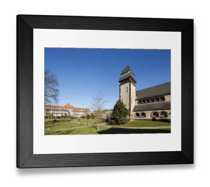 Framed Print : Dusseldorf, Heinrich Heine University