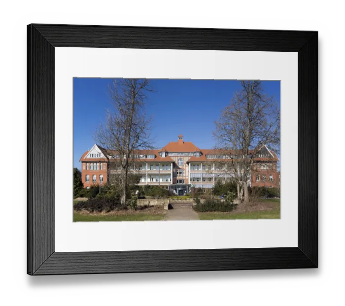 Framed Print : Dusseldorf, Heinrich Heine University