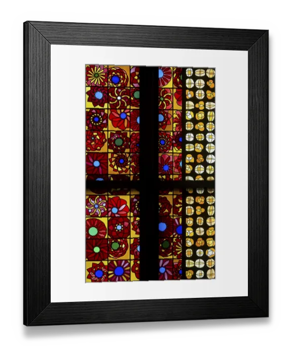 Framed Print : Windows by Karl-Martin Hartmann on the west side S-XII