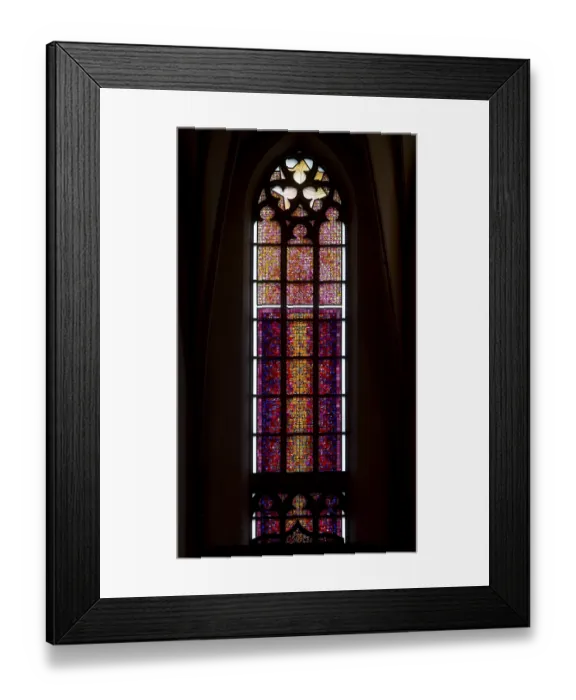 Framed Print : Window by Karl-Martin Hartmann in choir I