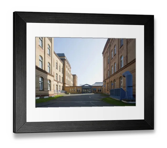 Framed Print : Dusseldorf, Heinrich Heine University