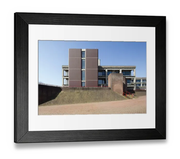 Framed Print : Dusseldorf, Heinrich Heine University