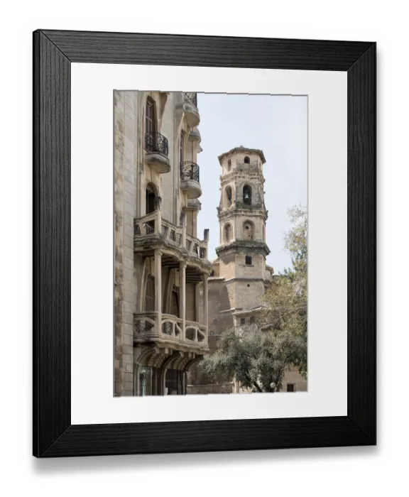 Framed Print : Majorca, Palma de Majorca, Placa Mercat Framed Print : Majorca, Palma de Majorca, Placa Mercat