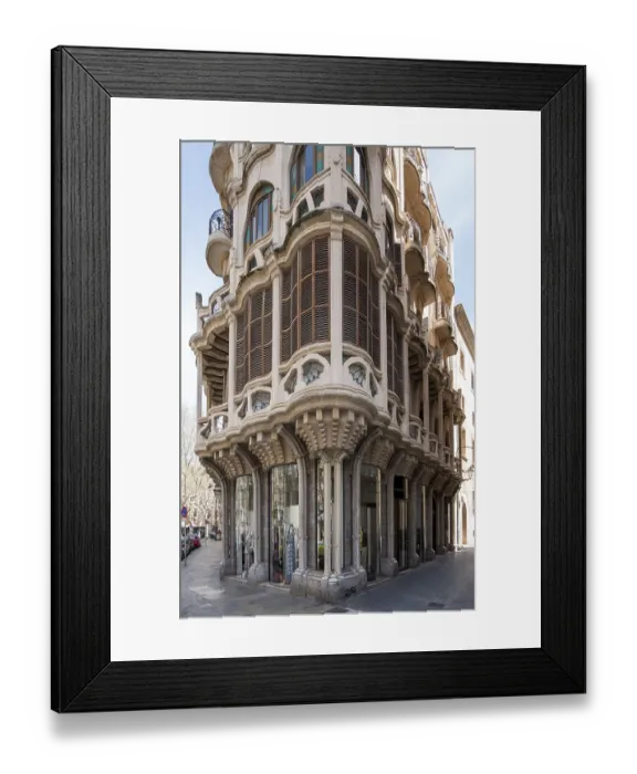 Framed Print : Majorca, Palma de Majorca, Placa Mercat Framed Print : Majorca, Palma de Majorca, Placa Mercat