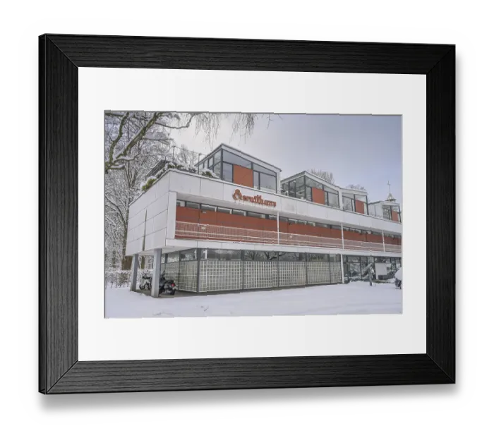Framed Print : Eternithaus, Altonaer StraBe