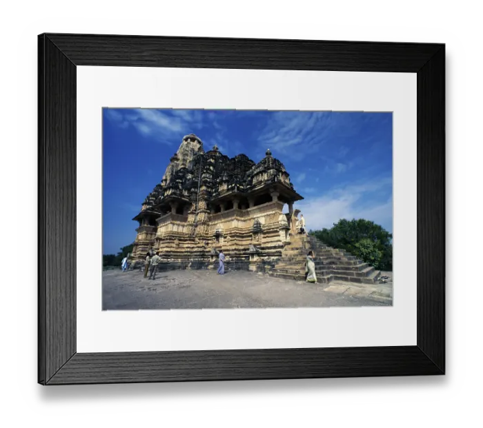 Framed Print : Impressive Vishwanath temple, Khajuraho