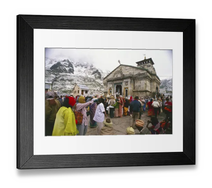 Framed Print : Kedarnath Temple, uttaranchal, India Framed Print : Kedarnath Temple, uttaranchal, India