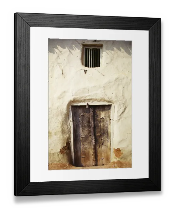Framed Print : Wooden door Framed Print : Wooden door