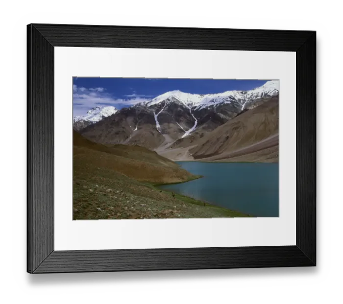Framed Print : Suraj Tal, Himachal Pradesh, India