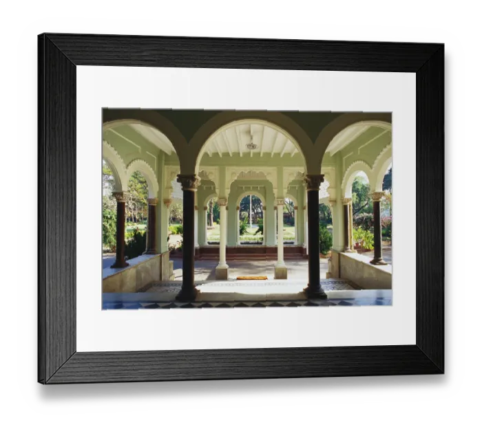 Framed Print : Agha Khan palace, Kasturba memorial Framed Print : Agha Khan palace, Kasturba memorial
