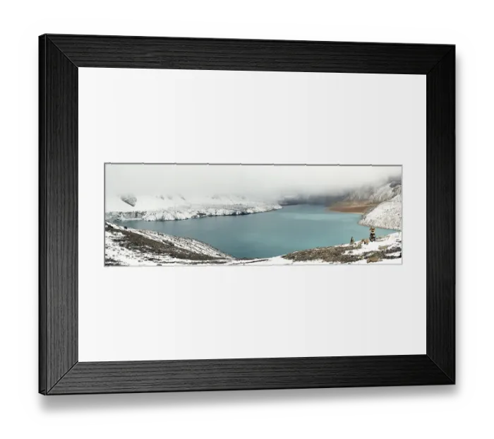 Framed Print : Tilicho lake, Nepal