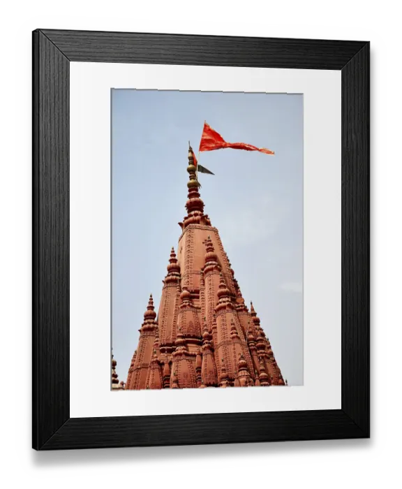Framed Print : Durga temple at Varanasi, Uttar Pradesh, India Framed Print : Durga temple at Varanasi, Uttar Pradesh, India