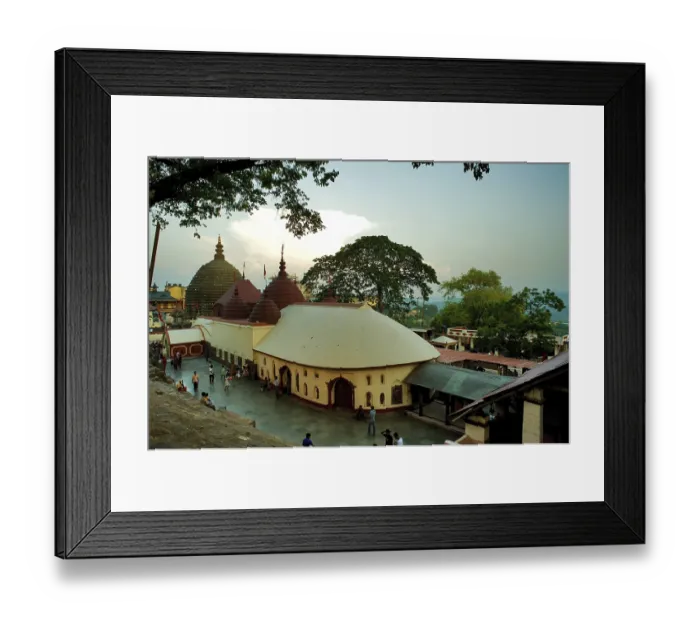 Framed Print : Kamakhya temple Assam India Asia