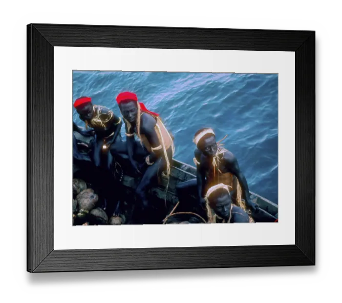 Framed Print : Negrito, andaman, india, asia