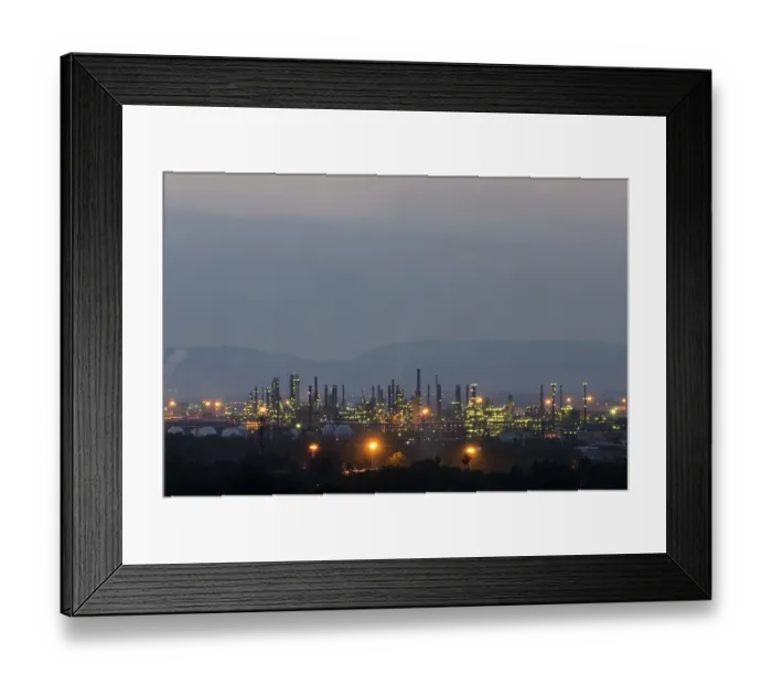 Framed Print : Oil refinery, visakhapatnam, andhra pradesh Framed Print : Oil refinery, visakhapatnam, andhra pradesh