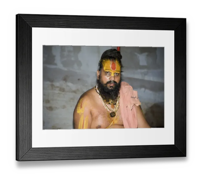 Framed Print : Shri swami rajendra das ji maharaj