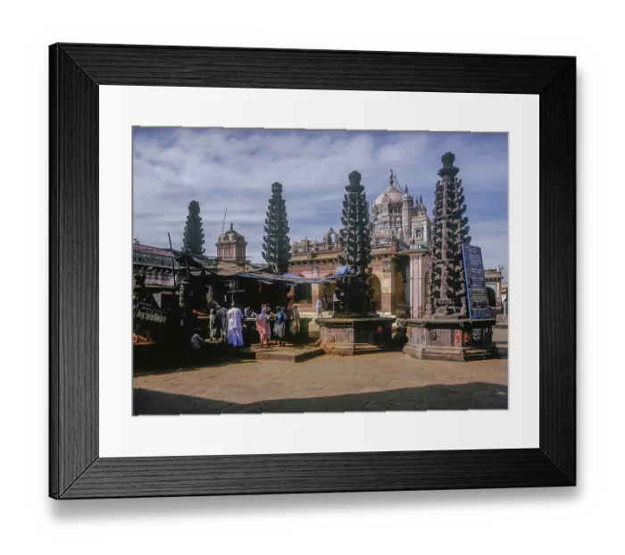 Framed Print : Khandoba temple jejuri pune maharashtra Framed Print : Khandoba temple jejuri pune maharashtra
