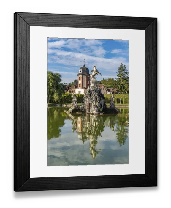 Framed Print : The Great Lake with the Musenberg Parnassus