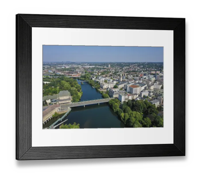 Framed Print : Mulheim an der Ruhr, North Rhine-Westphalia