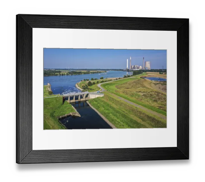 Framed Print : Dinslaken, North Rhine-Westphalia