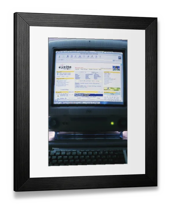 Framed Print : Computers