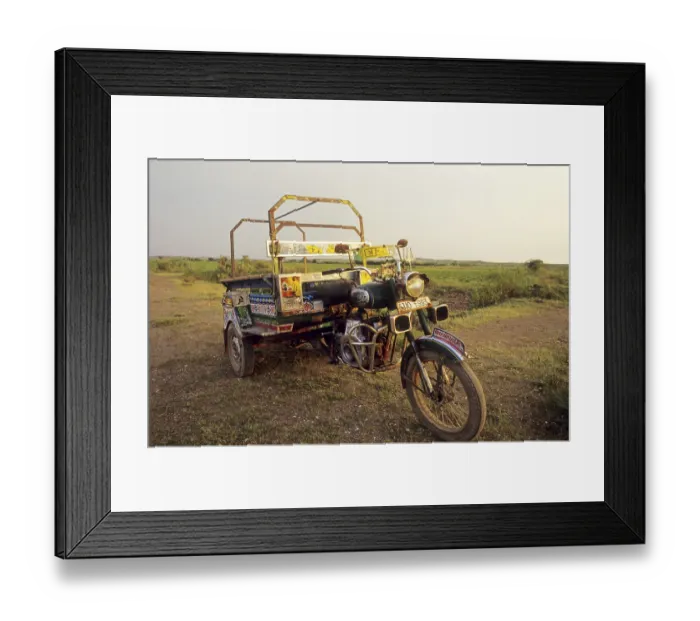 Framed Print : Autorickshaws