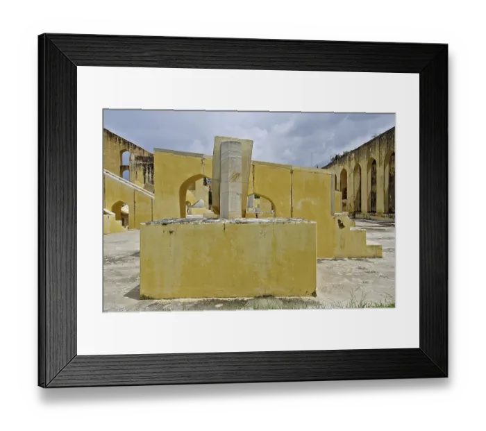 Framed Print : Leo, Rashi Valaya Yantras, Jantar Mantar Astronomical Observatory