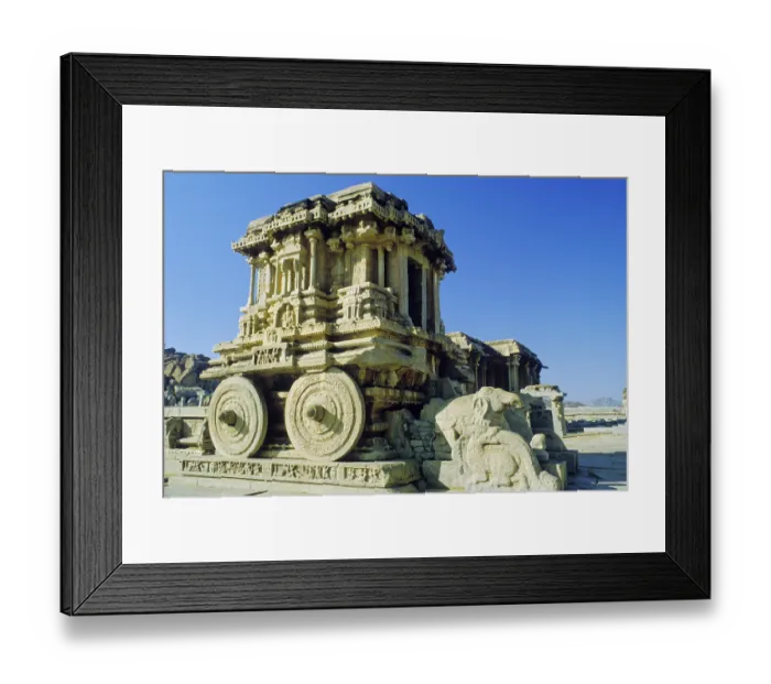 Framed Print : Vitthala Temple, Hampi, karnataka, india