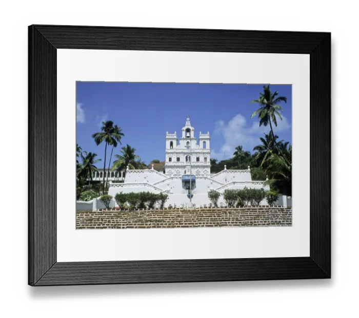 Framed Print : Panjim Church, Panjim, Goa, India