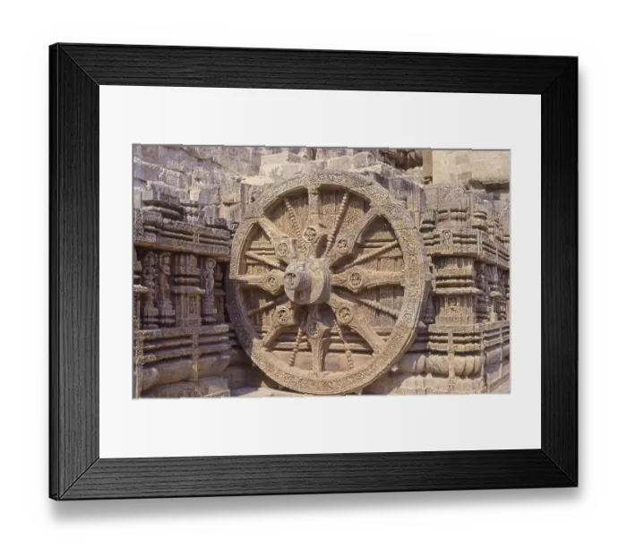 Framed Print : Sun Temple, Konarak, Orissa, India
