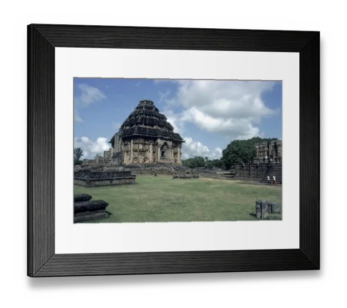 Framed Print : Konarak Sun temple, Orissa, India
