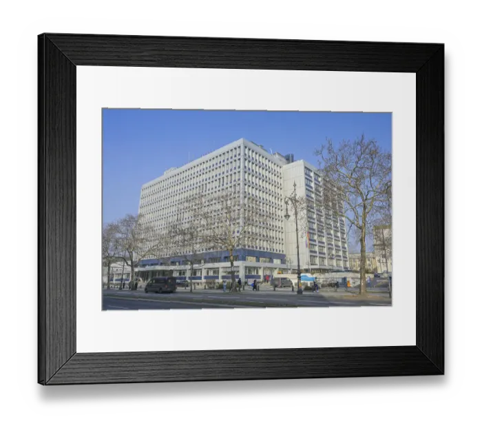 Framed Print : Scaling Spaces office building - H:32 with Weizenbaum Institute and Change Hub Framed Print : Scaling Spaces office building - H:32 with Weizenbaum Institute and Change Hub
