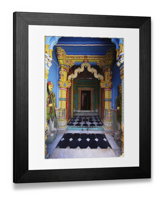 Framed Print : Parsnath Jain temple, Nagaur, Rajasthan, India