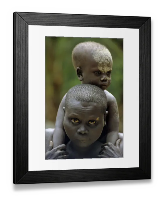 Framed Print : Onge tribe, andaman, india Framed Print : Onge tribe, andaman, india