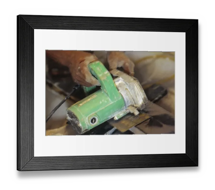 Framed Print : Electric Handtool Framed Print : Electric Handtool