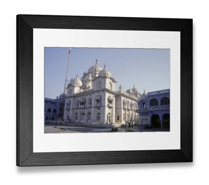 Framed Print : Gurudwara in patna sahib at bihar India, Asia