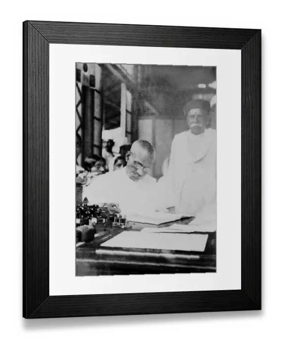 Framed Print : Sardar Vallabhbhai Patel India Asia