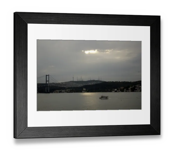 Framed Print : Bosphorus morning Istanbul, Turkey Framed Print : Bosphorus morning Istanbul, Turkey