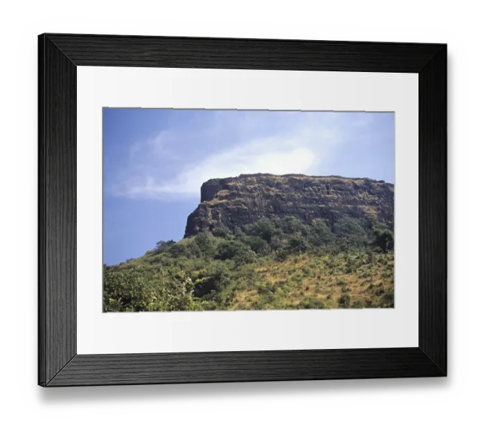 Framed Print : Fort Lohagad, Lonavala, Maharashtra, India