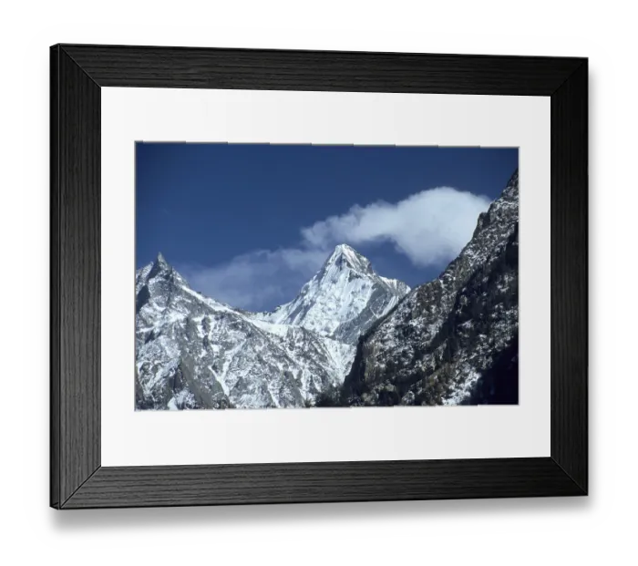 Framed Print : Sudarshan peak 6507meters, Gangotri Framed Print : Sudarshan peak 6507meters, Gangotri