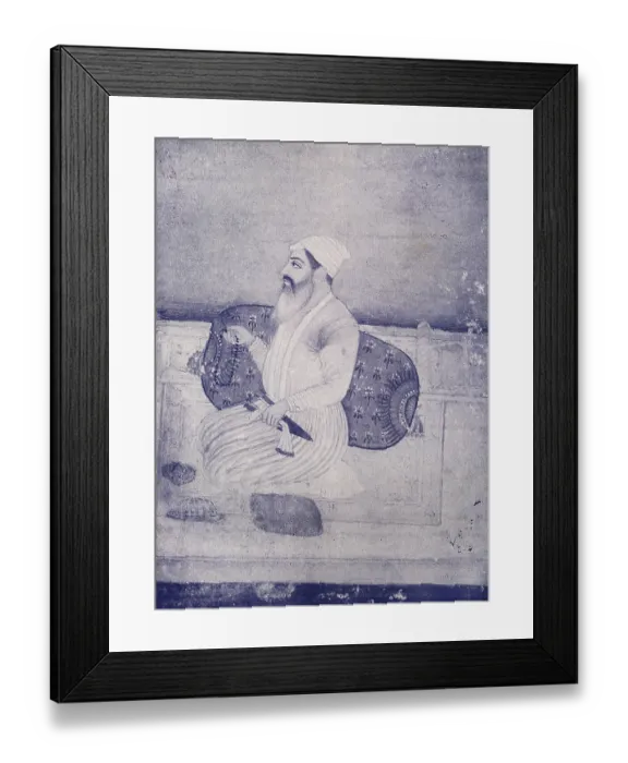 Framed Print : Sher Khan 17th century, Son of Bahadur Khan Babi