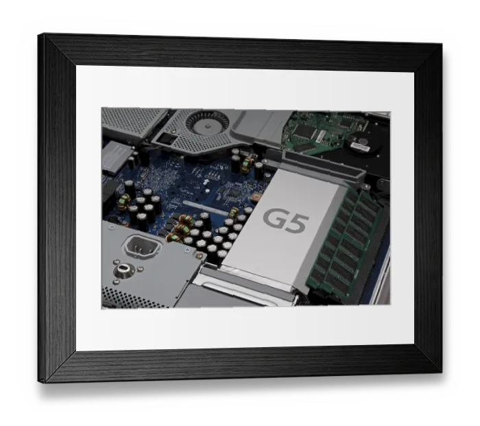 Framed Print : Hi Tech G5, RAM slot
