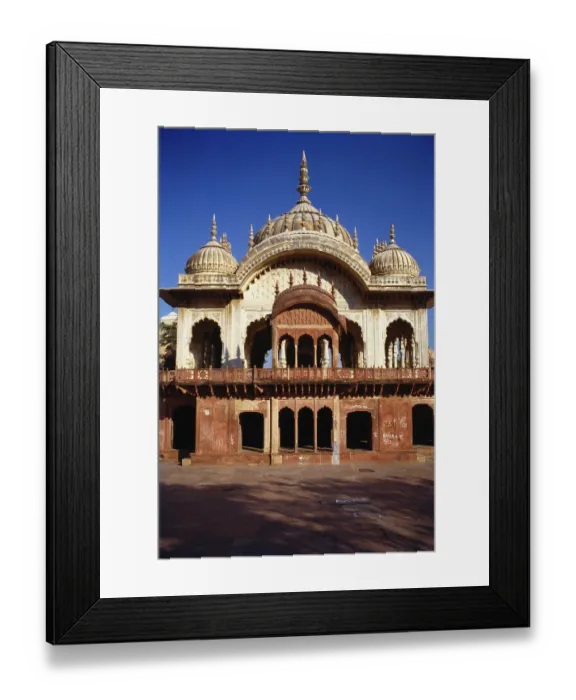Framed Print : Baktawar Singh ki Chhatri, Alwar, Rajasthan, India