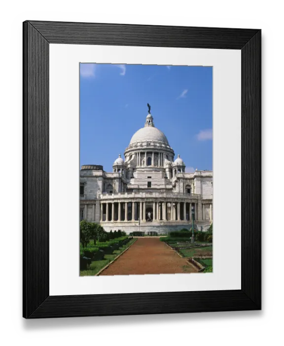 Framed Print : Victoria Memorial, Calcutta, West Bengal, India Framed Print : Victoria Memorial, Calcutta, West Bengal, India