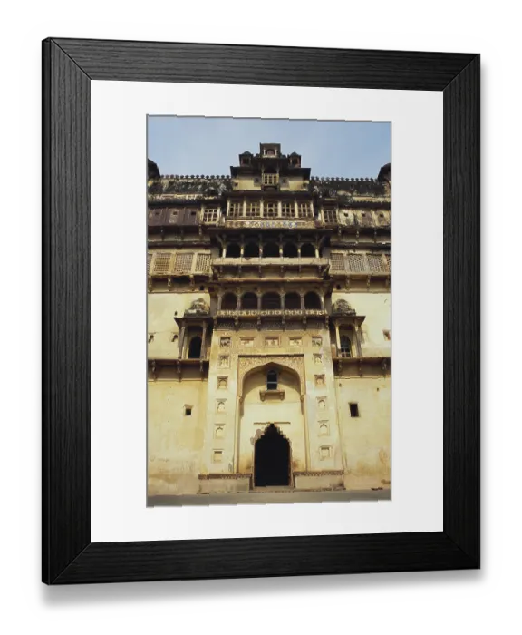 Framed Print : Entrance of Palace of Raja Bir Singh Deo