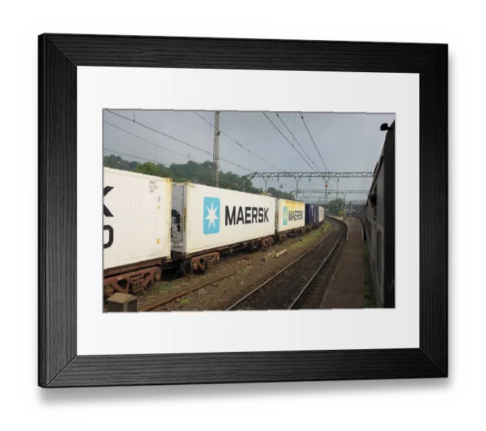 Framed Print : Railways for Imports and Exports