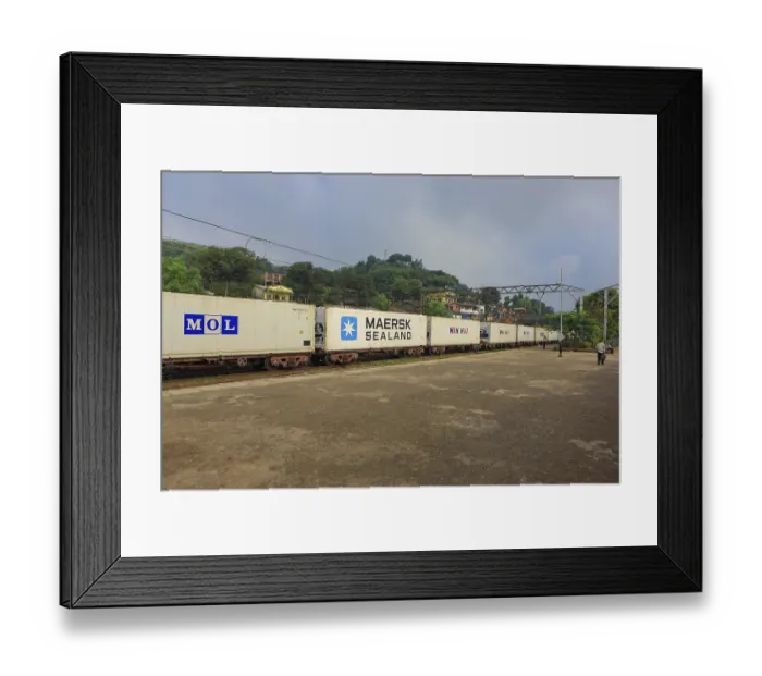 Framed Print : Railways for Imports and Exports