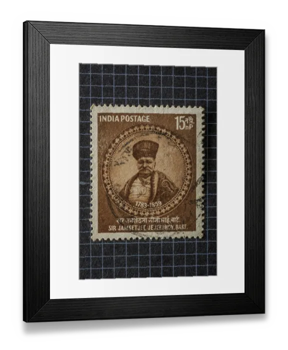 Framed Print : Parsee sir jamsetjee jejeebhoy bart