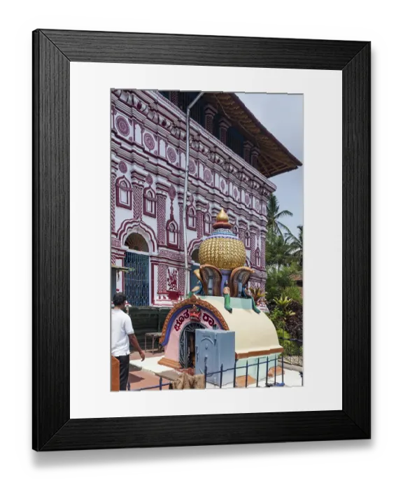Framed Print : Marikamba temple, sirsi, uttara kannada